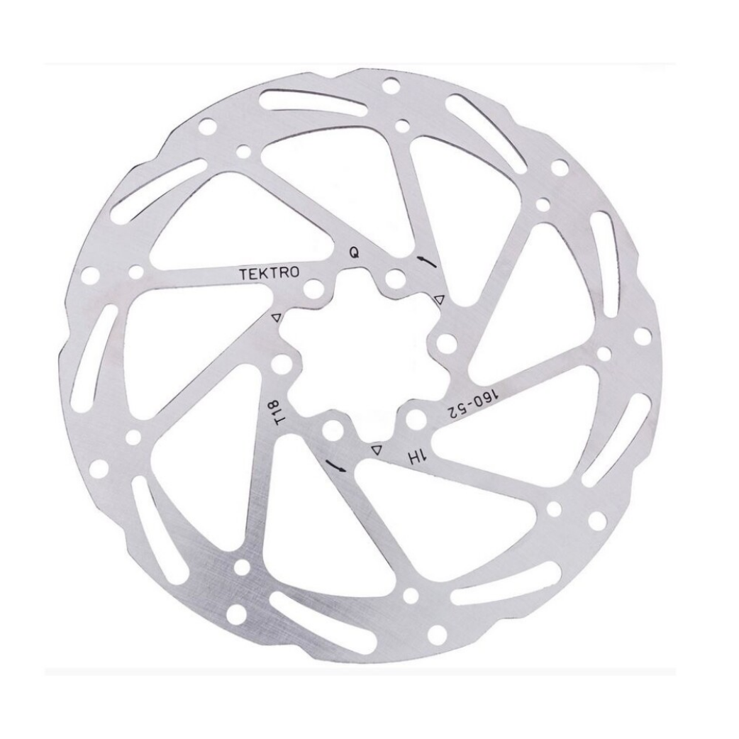 Tektro-Scheibenbremse-Rotor TR180-52 Ø180x1.85 mm, Silber