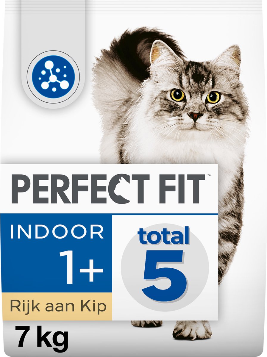 Perfekt passendes Katzenfutter – Indoor-Erwachsener – Huhn – 7 kg