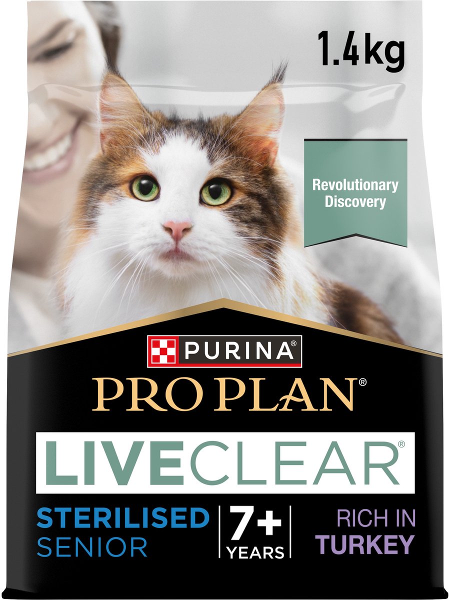 Pro Plan Kitten Liveclear Trockenfutter für Katzen – Truthahn – 1,4 kg