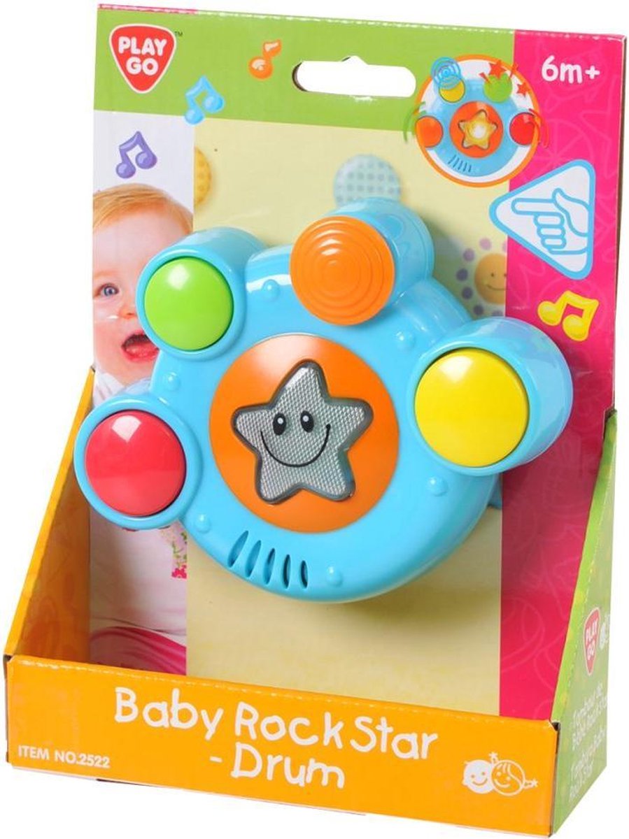 Playgo Baby Rockstar Trommel klein