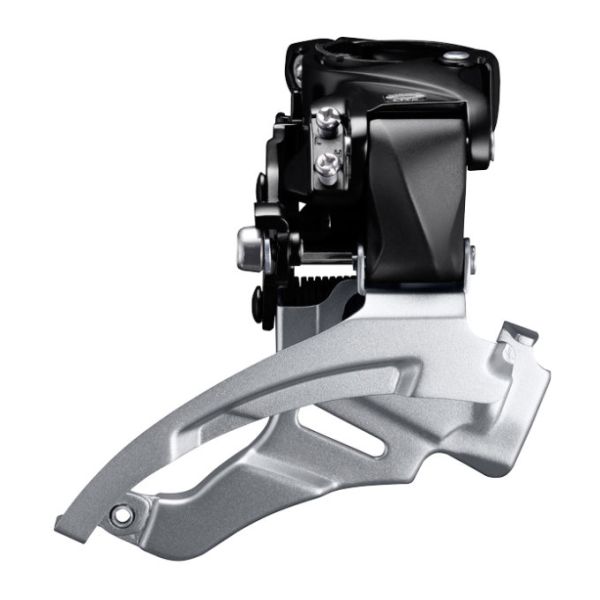 Shimano Voorkarbeilleur 3 x 9-Gang Altus FD-M2000 Top Swing Dual Pull mit hoher Klemme 40T (63-66 °)