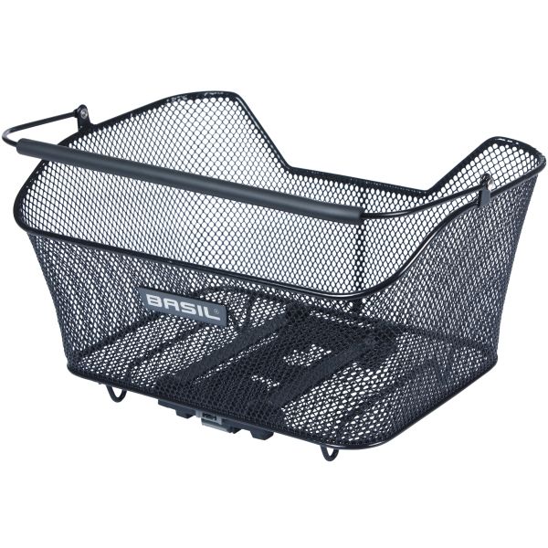 Basil Fahrradkorb Basis M mit Zielbefestigung 14 Liter 25 x 33 x 17 cm – Schwarz