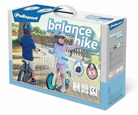 Polisport Balance Bike Grau Zuchtbike Creme Finish
