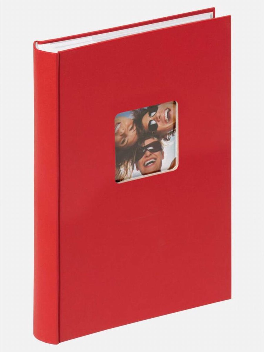 Walther me-111-r fun - Memo-Einsteckalbum - 300 Fotos 10 x 15 cm - rot