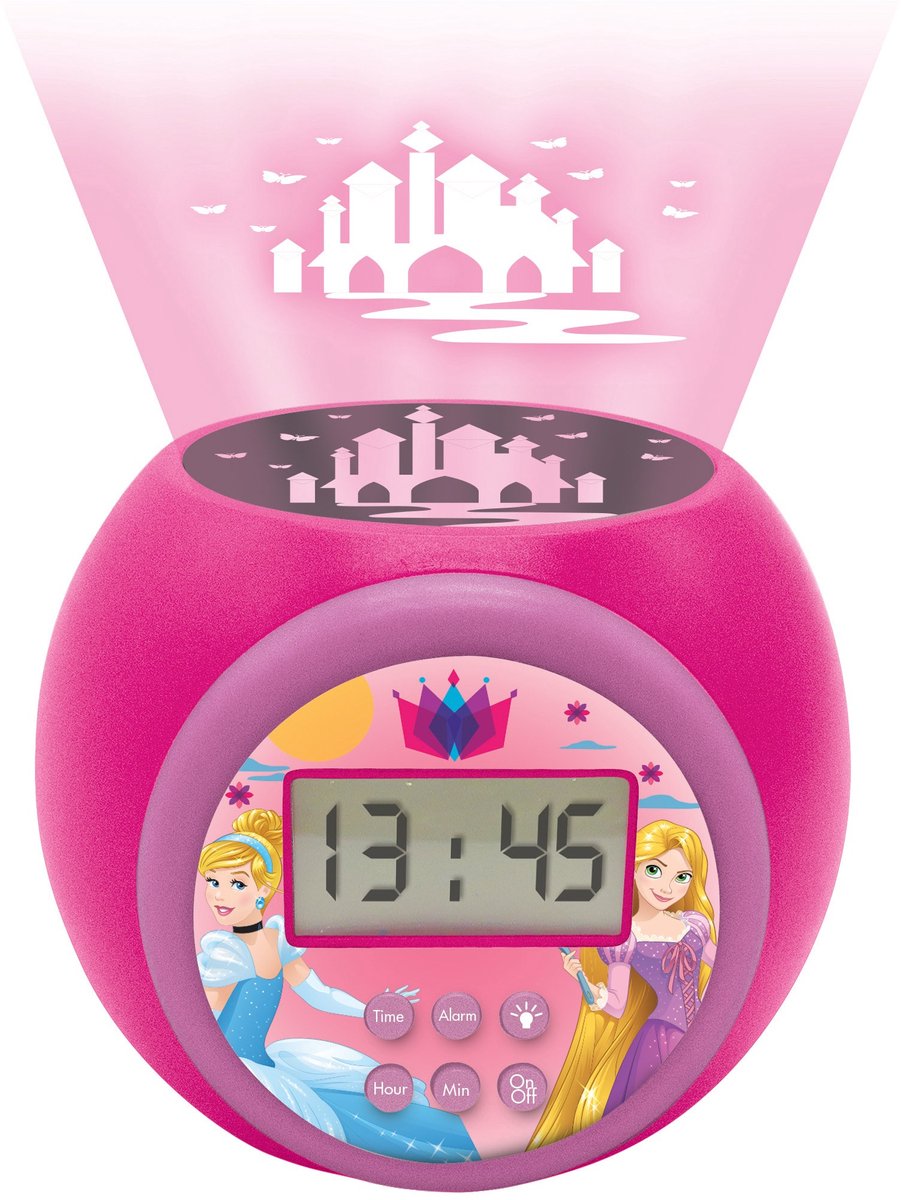 Disney Princess Projektorwecker Rosa