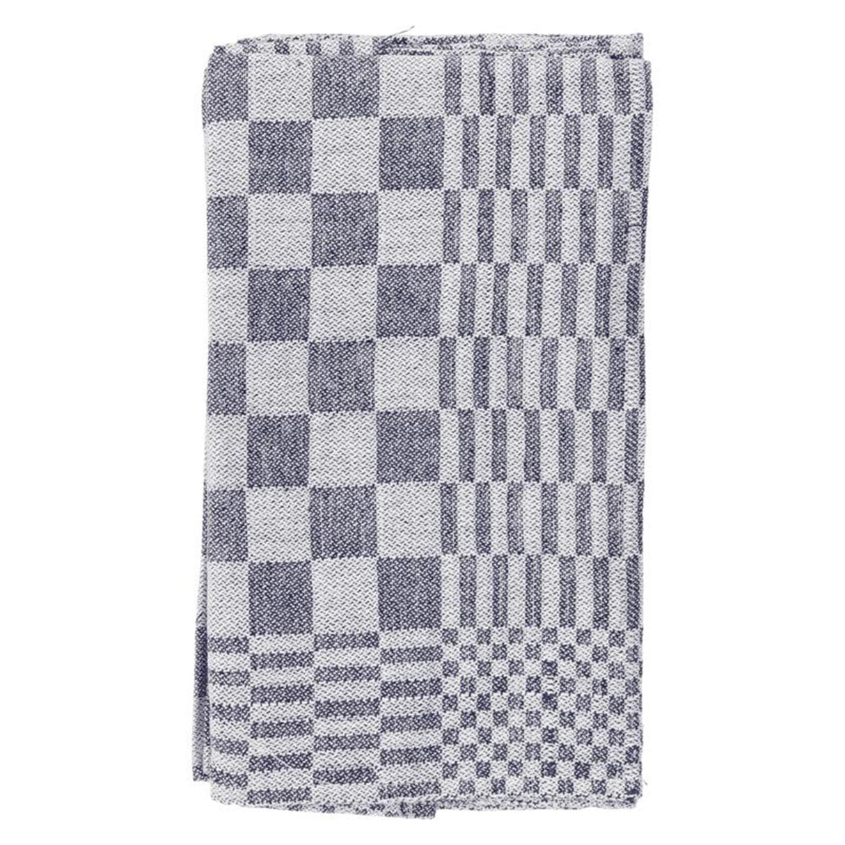 Geschirrtücher kariert 60x65 blau 6er Pack.