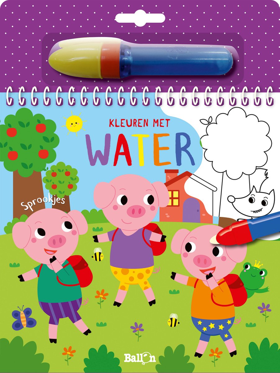 Luftballons mit Wasser färben: Märchen. 3+