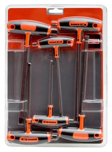 Bahco T-Inbusschlüsselsatz 3-10mm 6-teilig