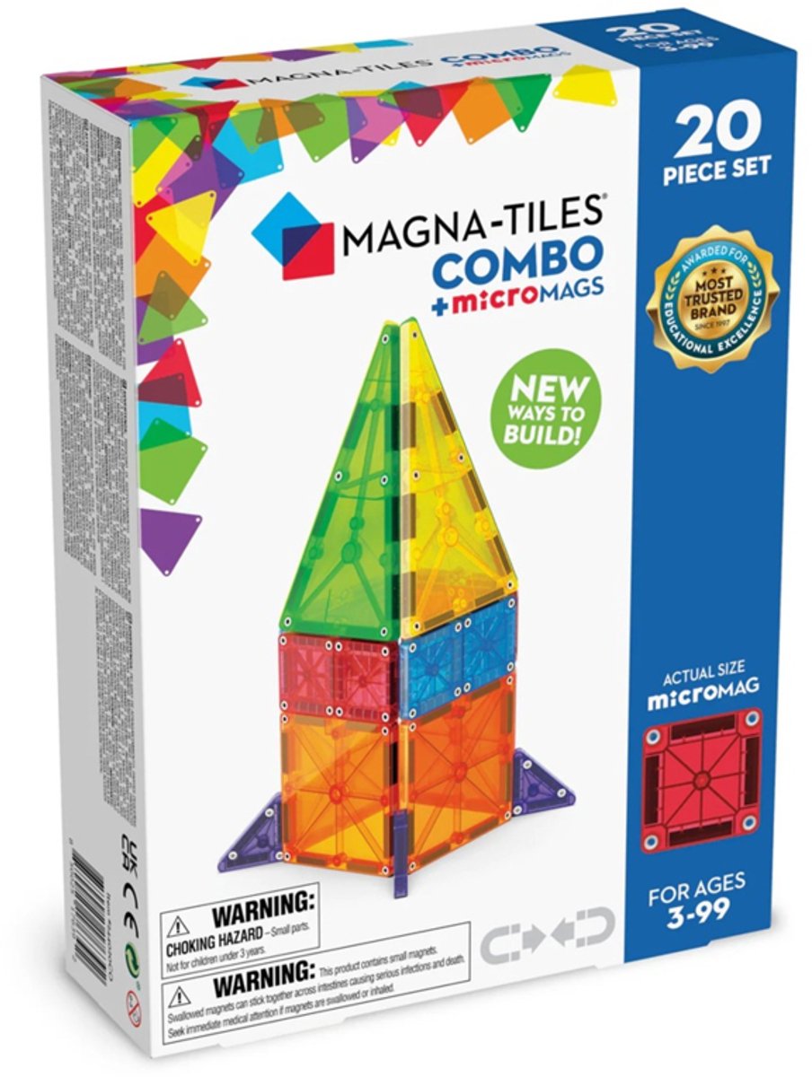 Magna-Fliesen | Kombi-Set mit 20 Teilen