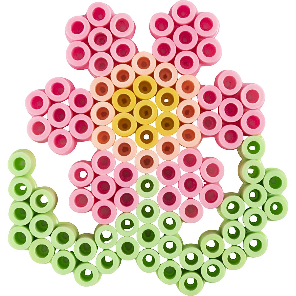Creativ Company Nabbi Biobeads Grundplatte, Sechseck, Größe 8,5x8,5 cm, mittel, 1 Stück
