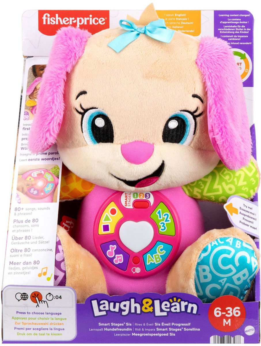 Fisher Price Welpenschwester + Licht und Ton