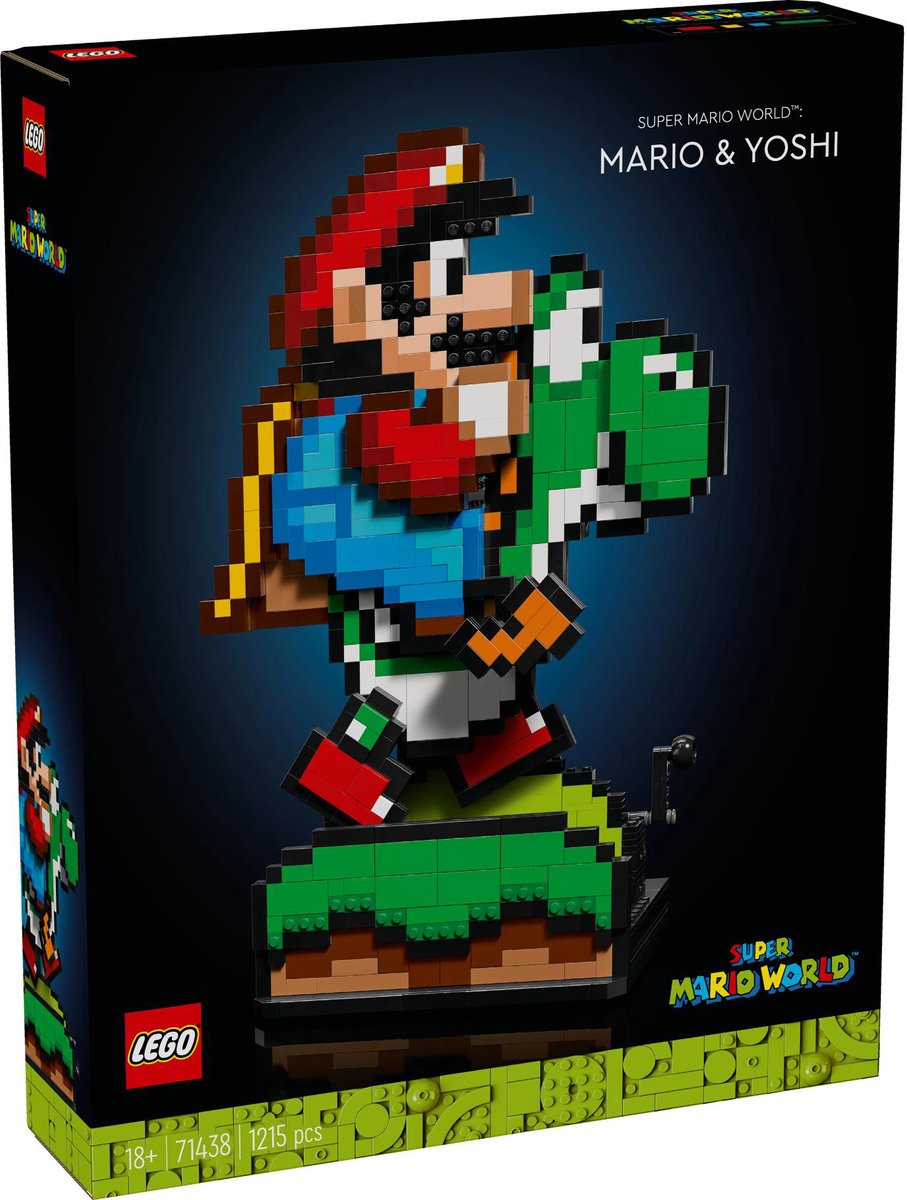 Lego Super Mario World – Mario und Yoshi – 71438