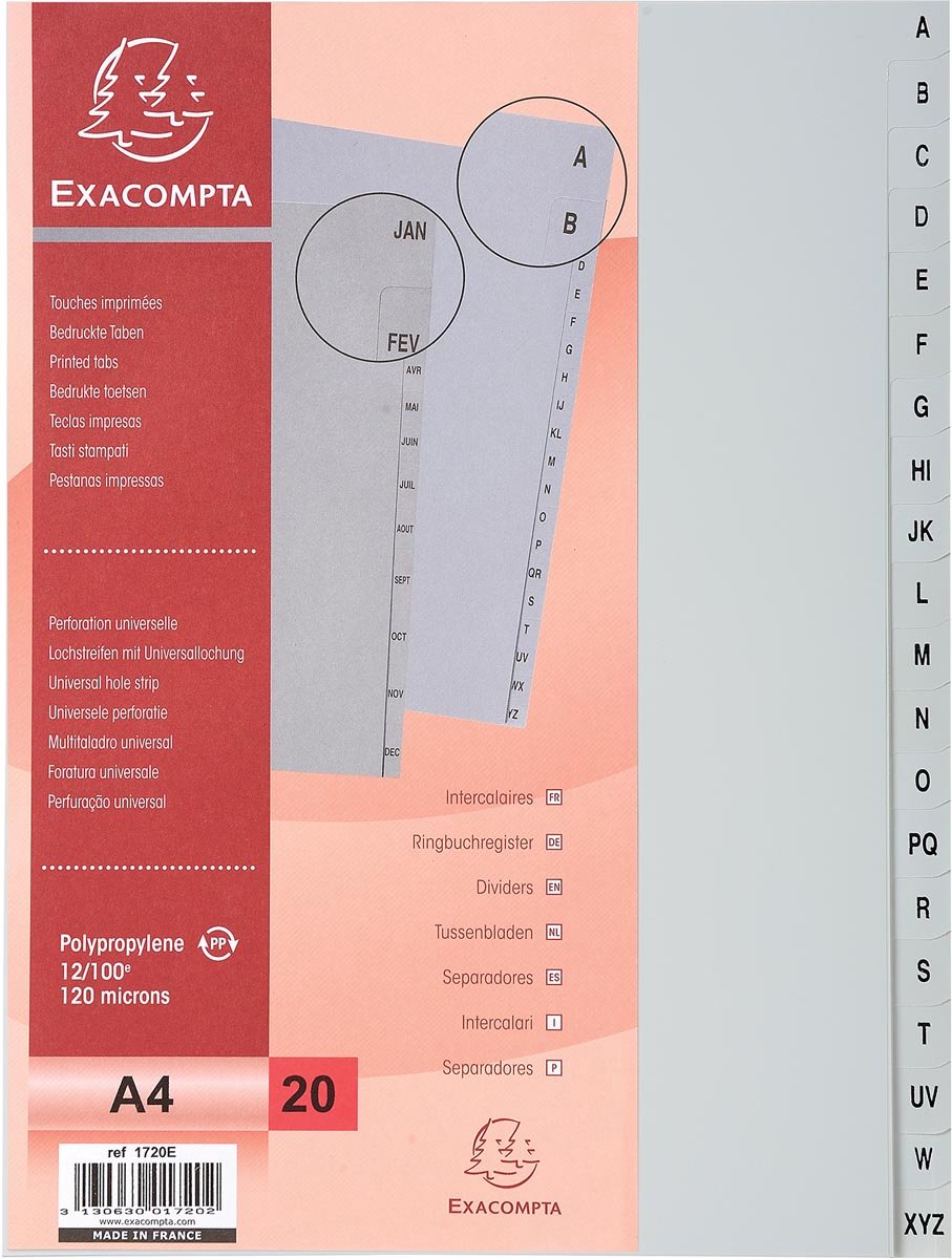 Exacompta europel folderbakje – flyers – a5 – 14
