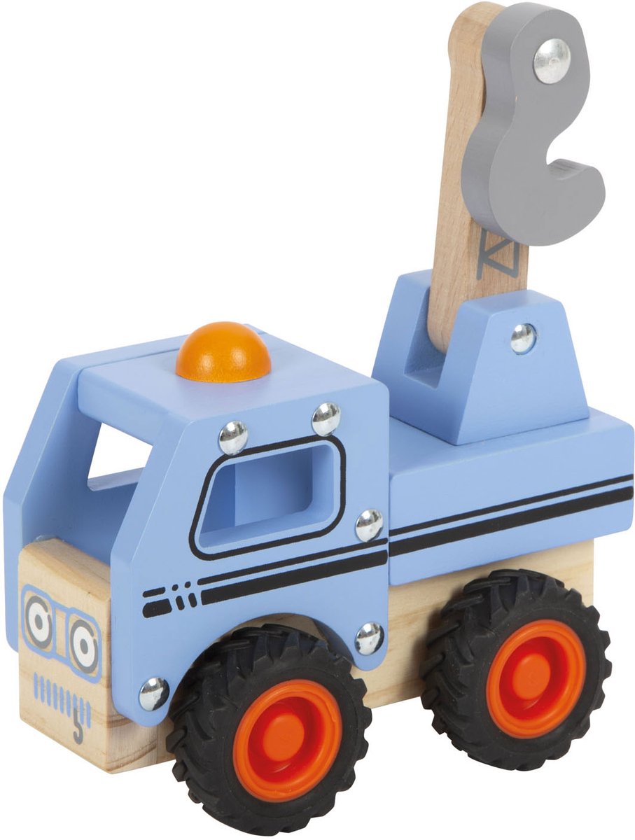 Small Foot - Abschleppwagen aus Holz blau