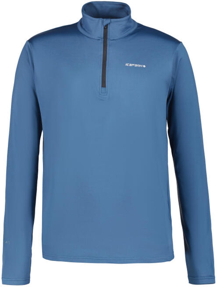 Icepeak felsberg heren ski pully - aqua blauw - m
