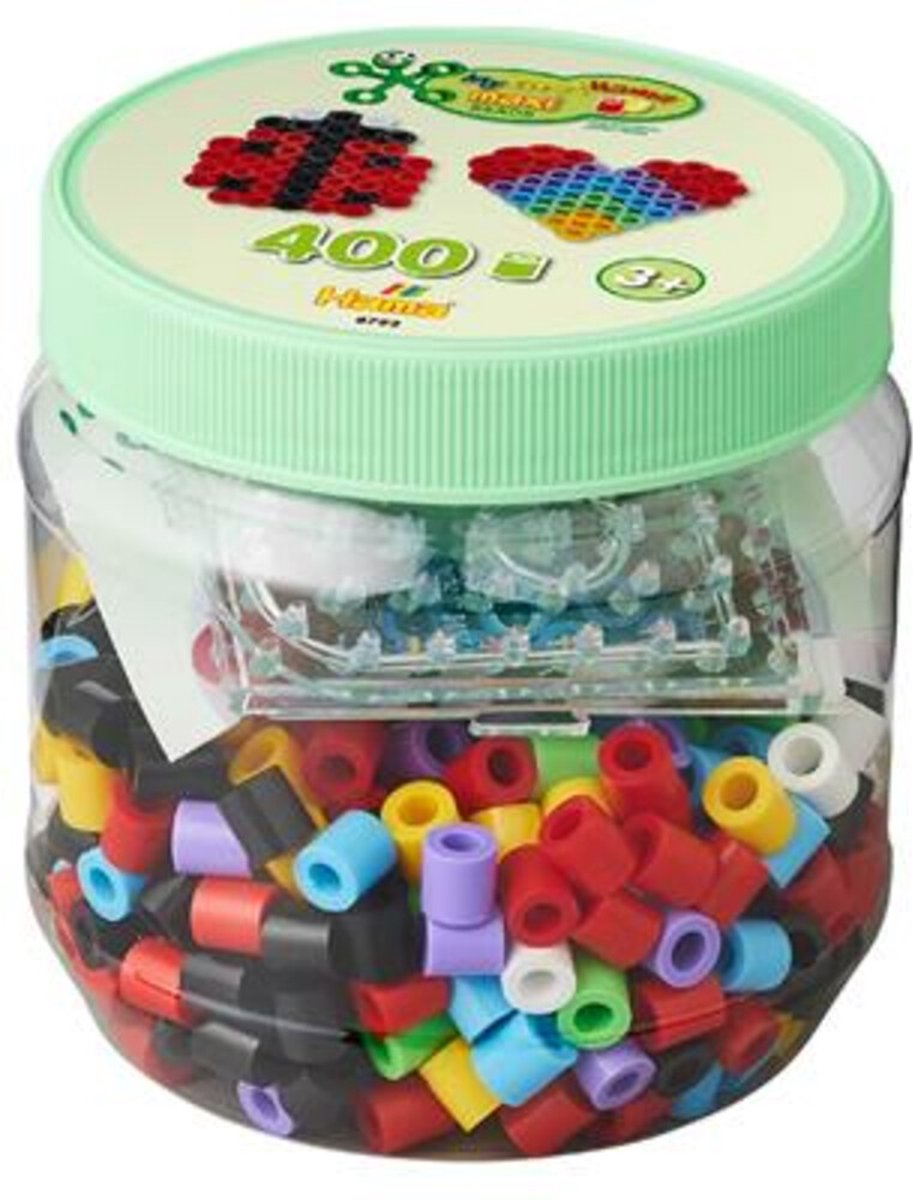 Hama Bügeln Bead Set Maxi - Quadrat und Herz, 400st.