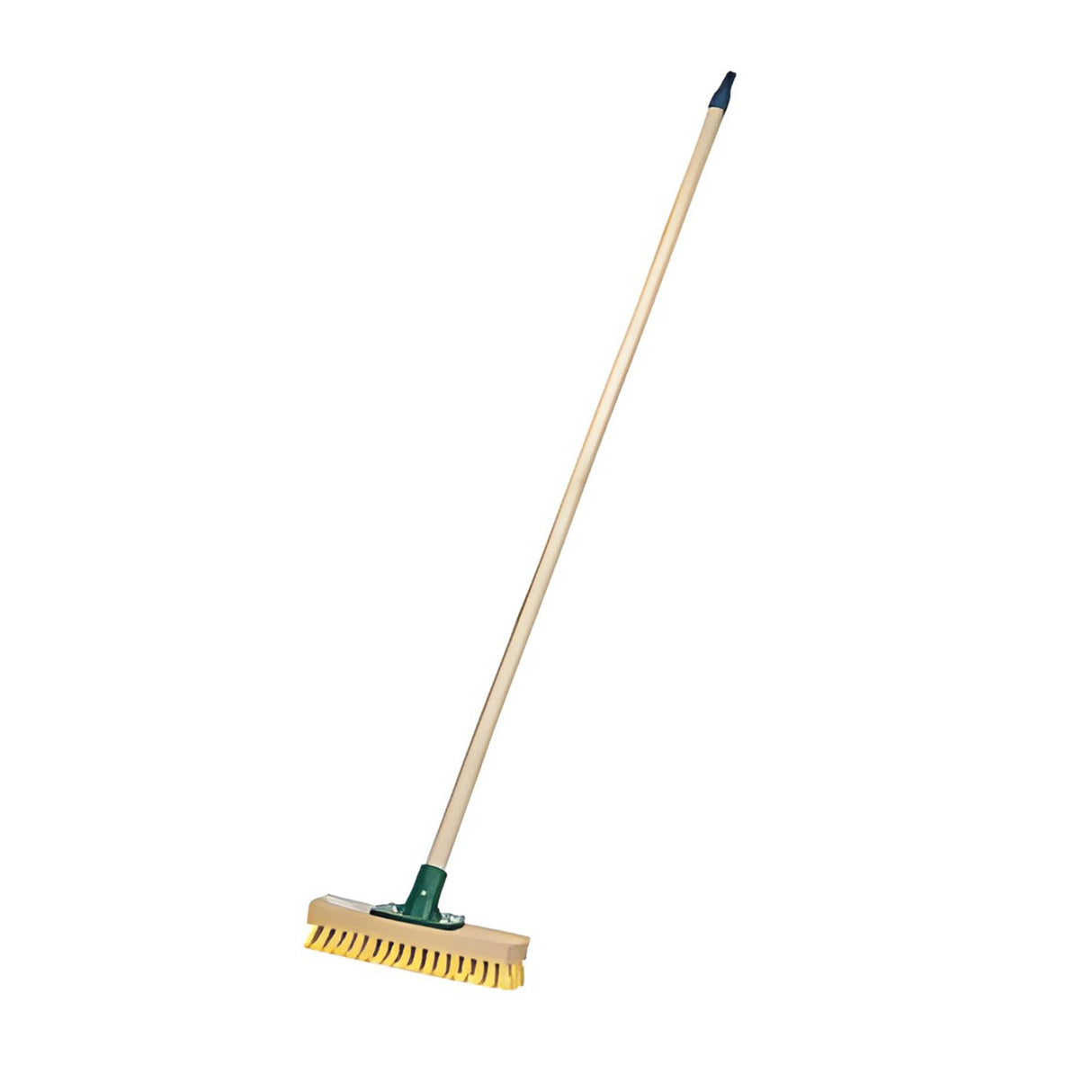 Professioneller Gartenbesen mit Holzstiel