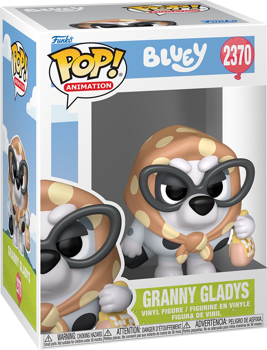 Funko pop animation: bluey - muffin (granny)