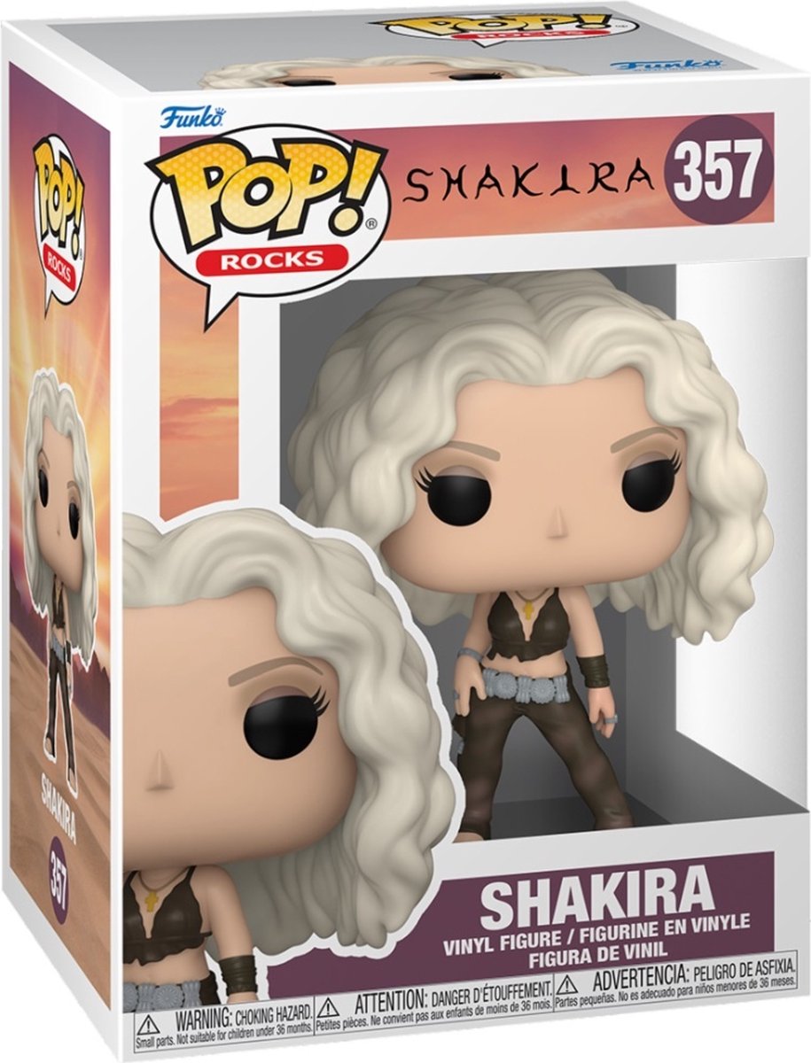 Funko pop rocks: shakira pop #357