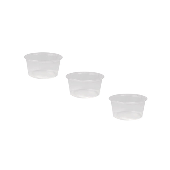 Saucenbehälter transparent 80 cc 70,3 mm (50 Stück)