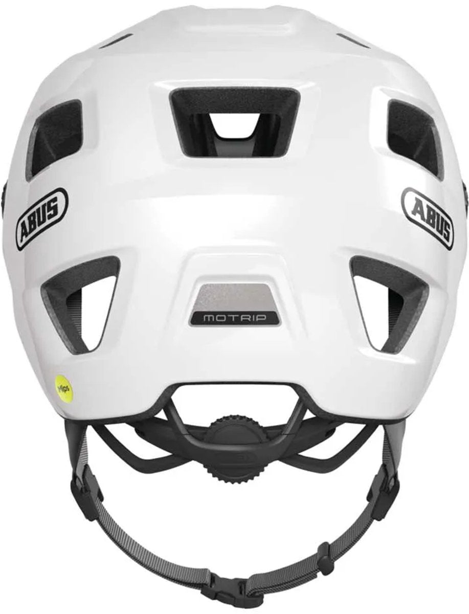Abus Helm Motrip Mips glänzend weiß L 57-61cm