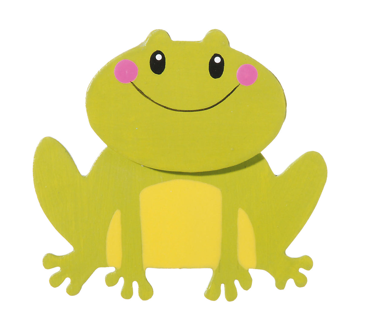 Darice • bemalter Frosch in Holzform