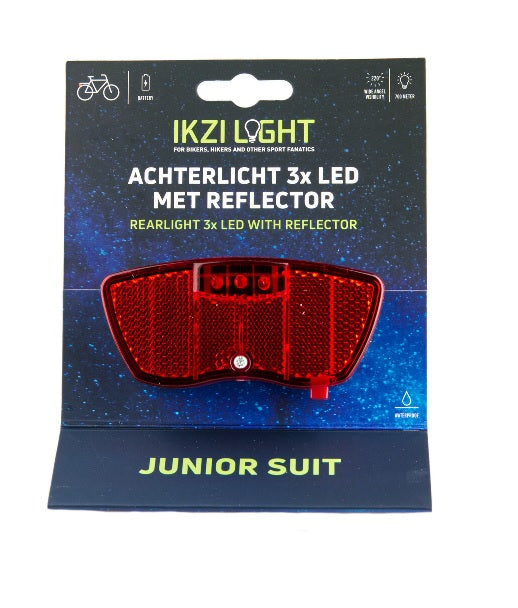 Ikzi Light Heck -Licht -Träger Junior 3xled