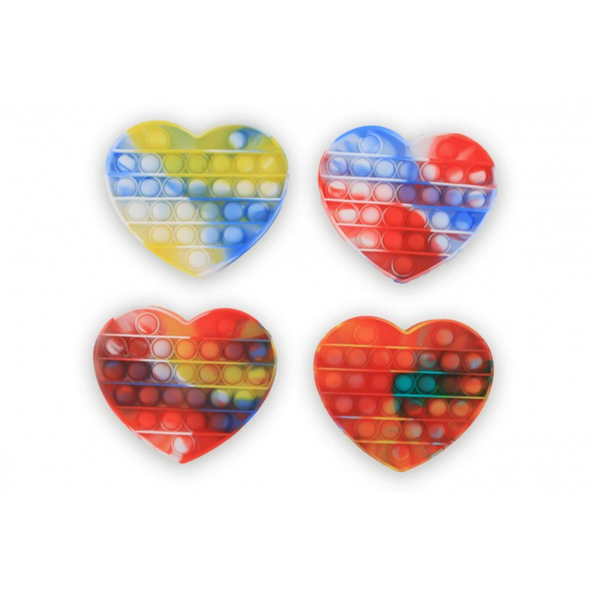 Magic Fidget Pop-it Herz Batik 14x12cm