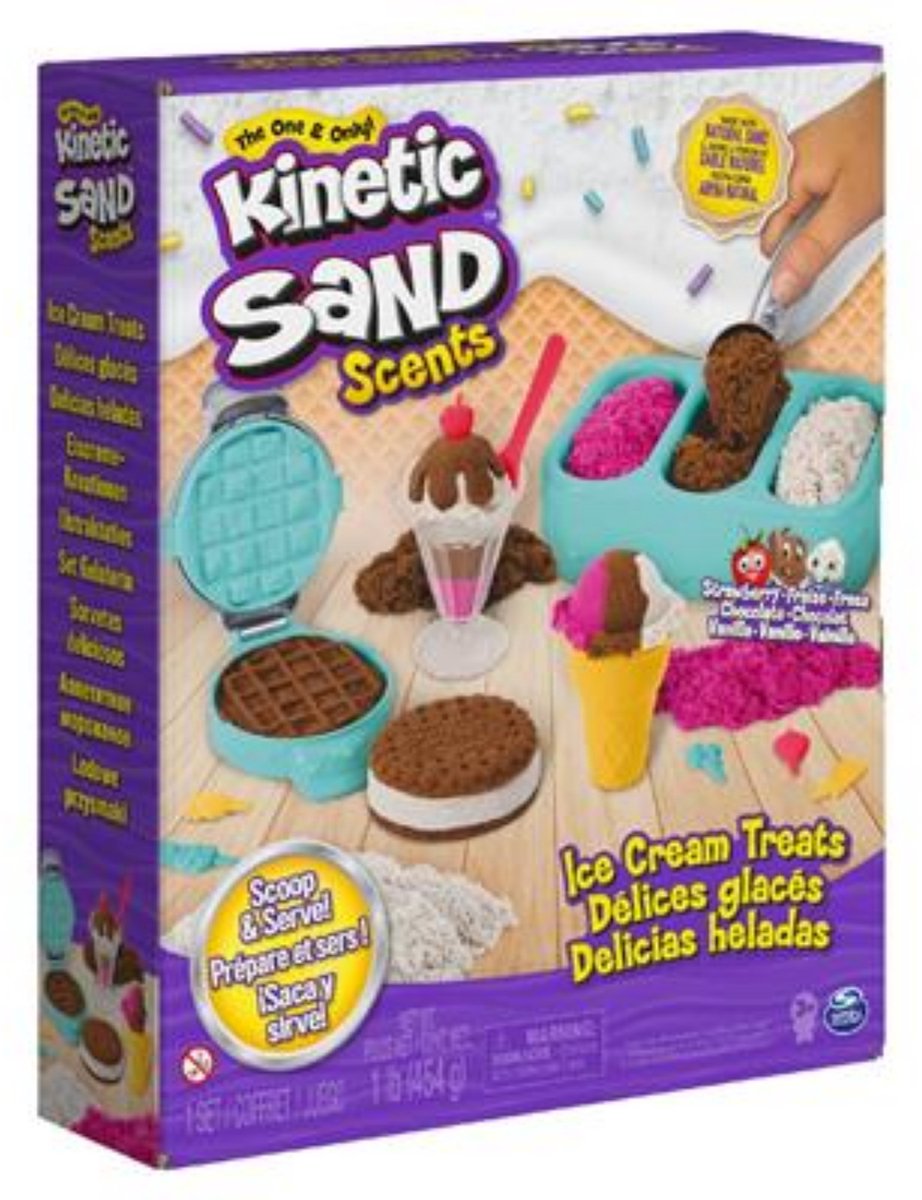 Spinmaster kinetisches Sandeis behandelt 510 g duftenden Sand