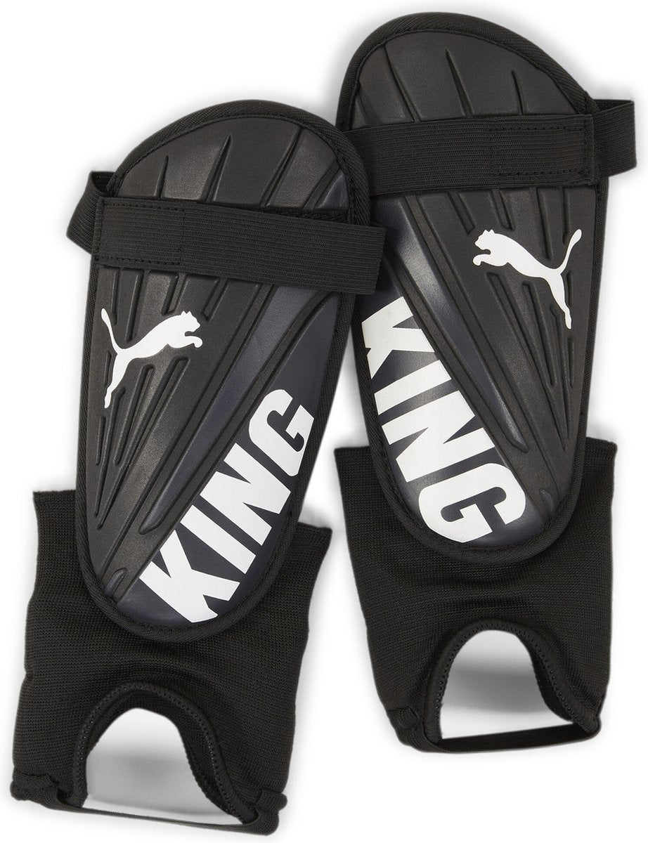 Puma King ist ein Knöchel-Unisex-Schienbeinschutz – schwarz-weiß