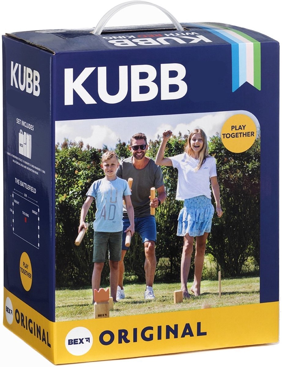 Bex Kubb Original Gummiholz