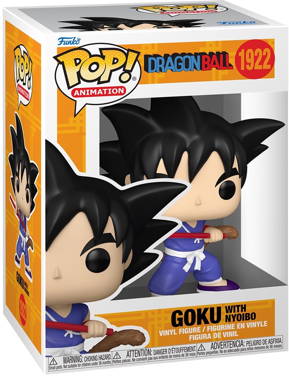 Funko-Pop-Animation: Dragon Ball – Goku mit Nyoibo Pop #1922