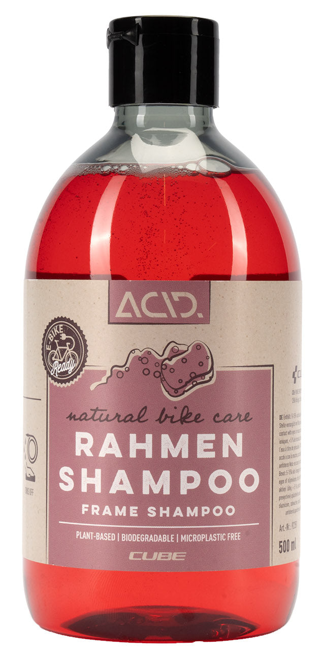 Saures natürliches Fahrradrahmenshampoo 500 ml