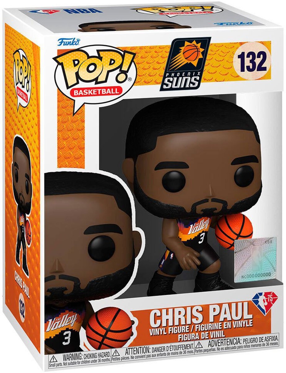 Funko Pop Basketball NBA Phoenix Suns Chris Paul Figur City Edition 2021 #132