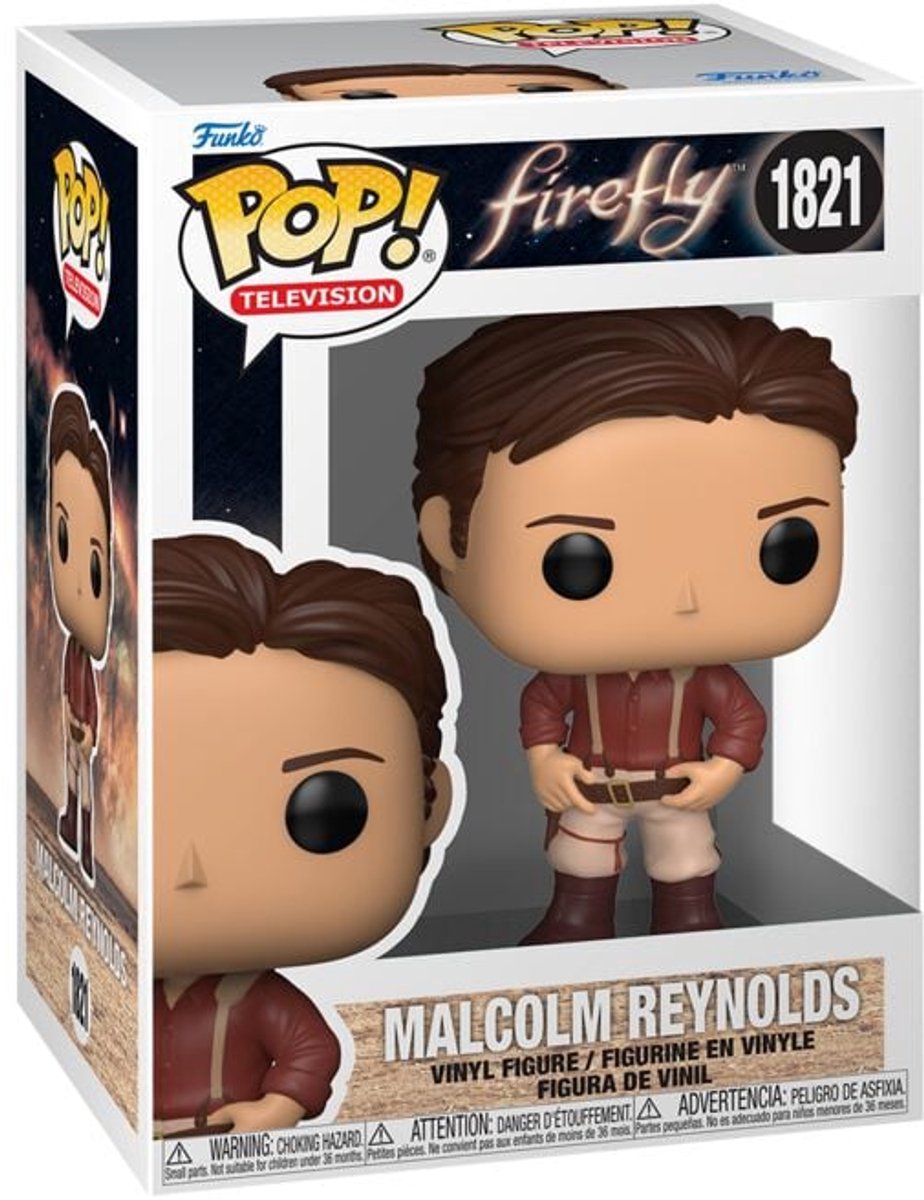 Funko Firefly – der Aufbruch der Serenity Malcolm Reynolds Vinylfigur 1821 Unisex Pop! - neutral - Standard