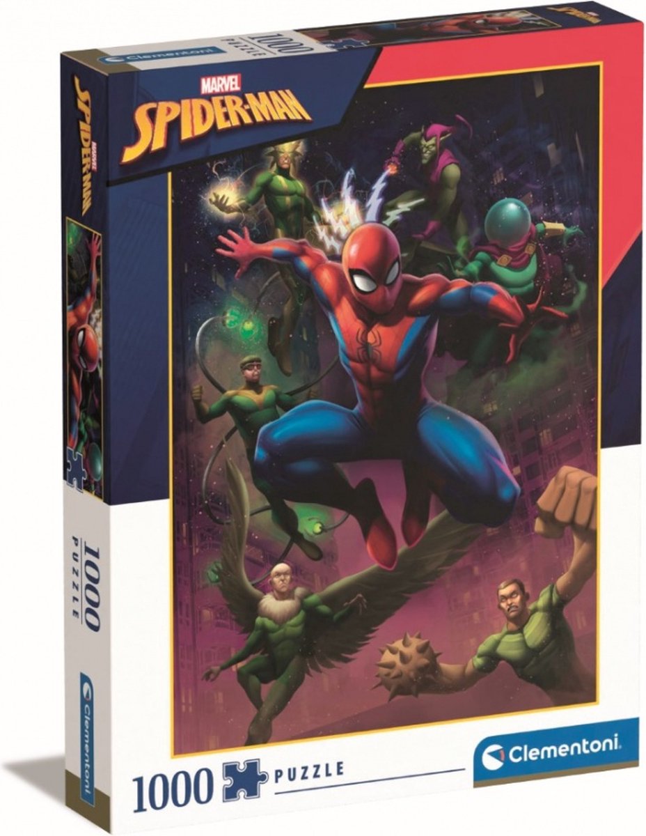 Clementoni Jigsaw Puzzle Marvel Spiderman, 1000st.