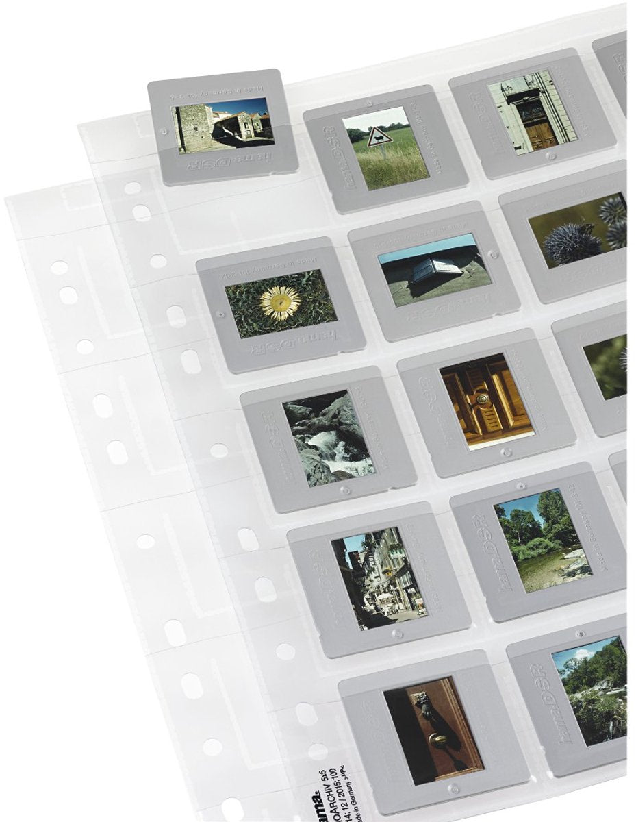 Hama Negativhüllen - A4-Format - 4x5 - 5x5 cm - 25 Stk.