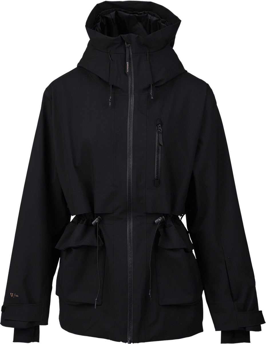Brunotti nevicara dames ski jas | zwart