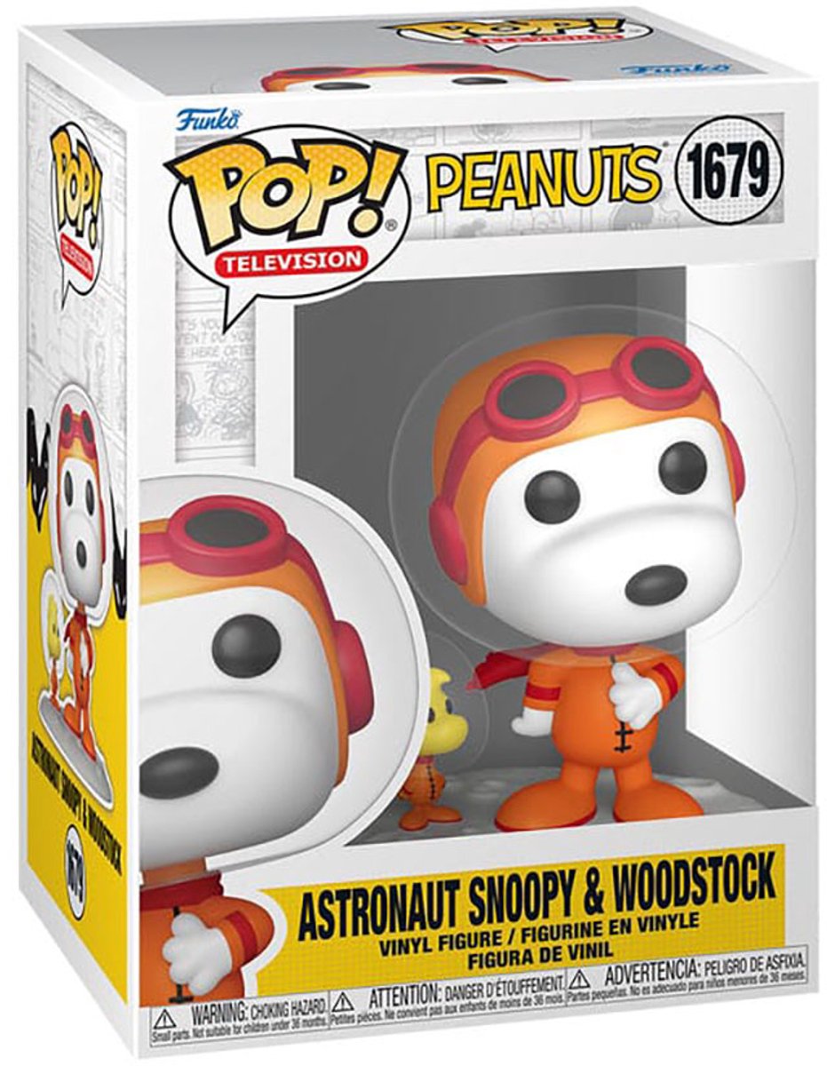 Funko-Erdnuss-Pop! Animationsfigur Space Snoopy 9 cm Pop! Figur