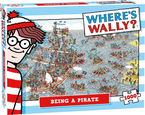 Plenty Gifts Puzzle „Wally ist ein Pirat“, 1000 Teile