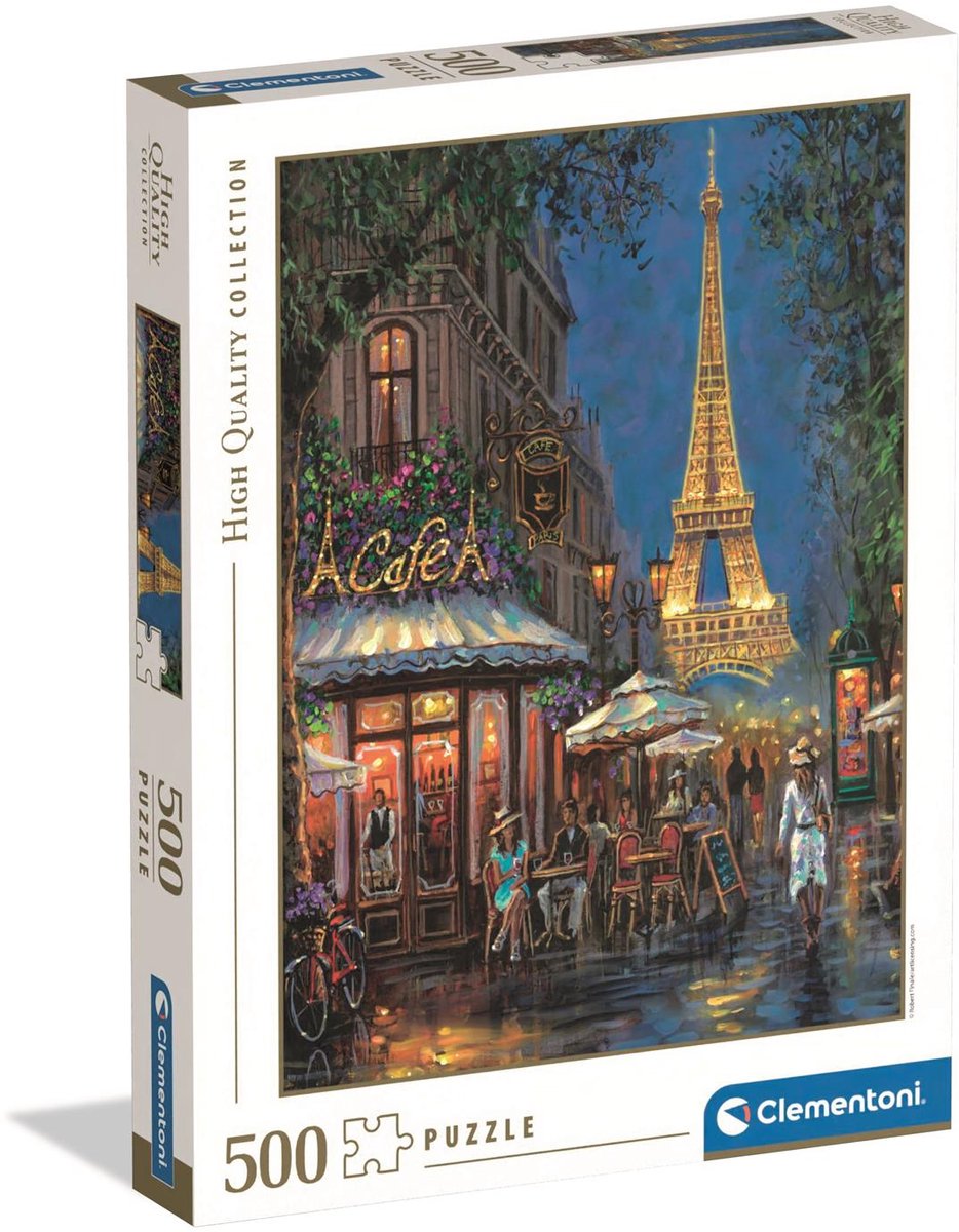 Clementoni Puzzle Paris Eiffelturm, 500 Teile.