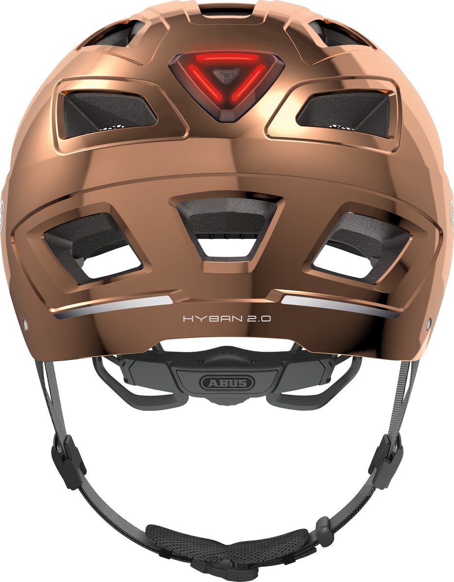 Abus Helm Hyban 2.0 Chrom Rose M 52-58 cm