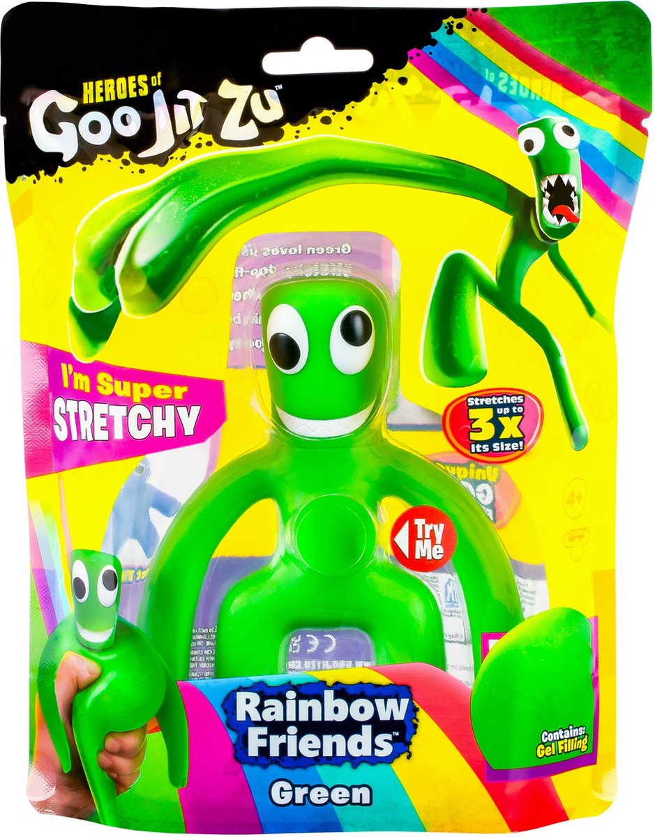 Goo jit zu - rainbow friends-grün | 2 Stk