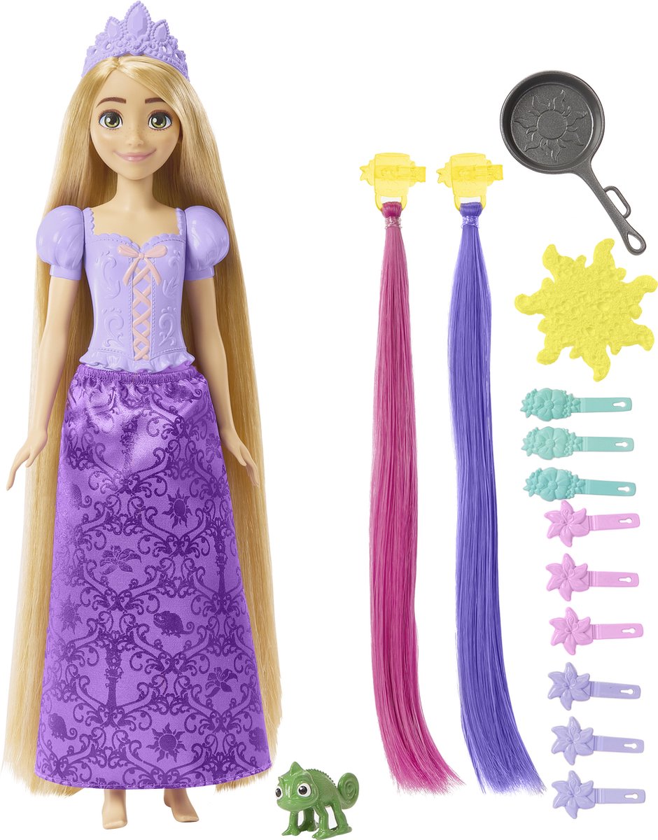 Disney-Prinzessin-Märchen-Haar-Rapunzel-Puppe