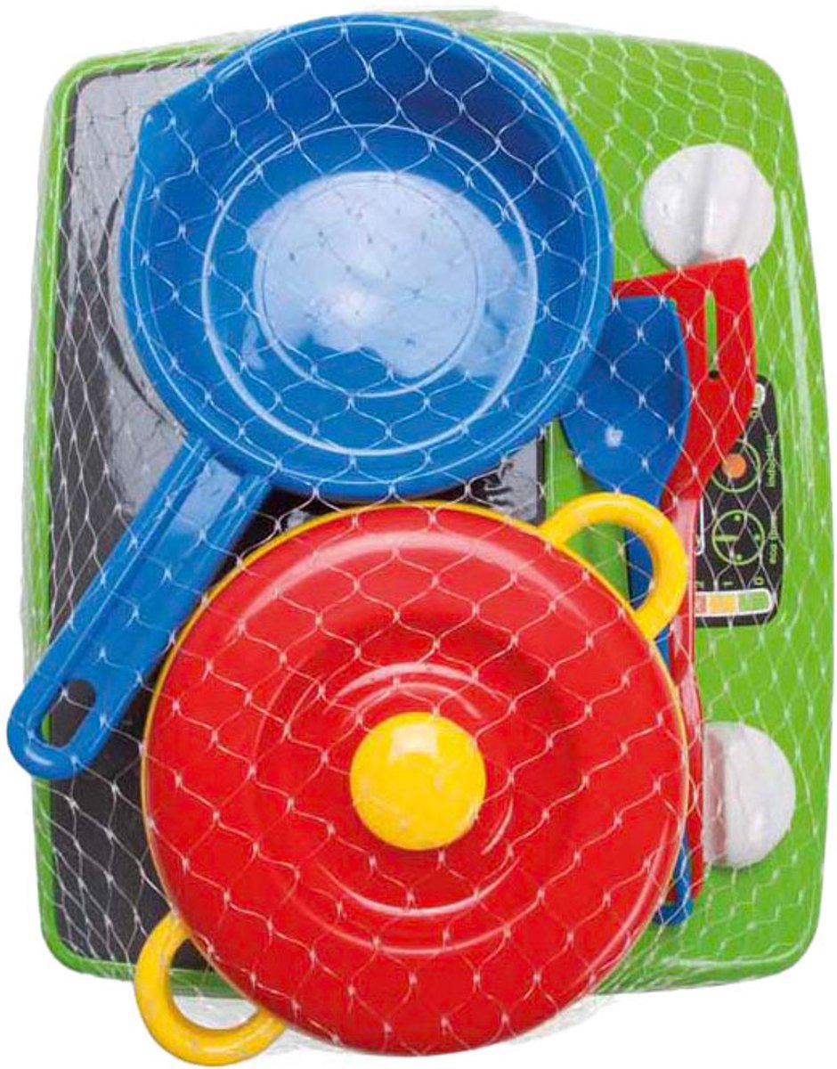 Dantoy Kinderkochfeld-Set, 6-teilig.
