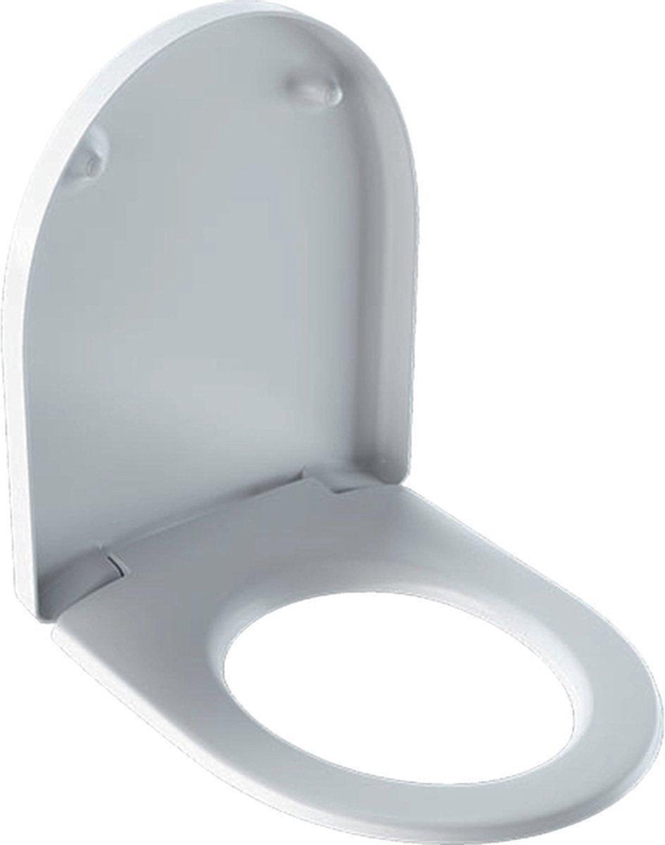 Geberit 300 Basic WC-Sitz mit Deckel für Wand-WC ohne Spülrand weiß