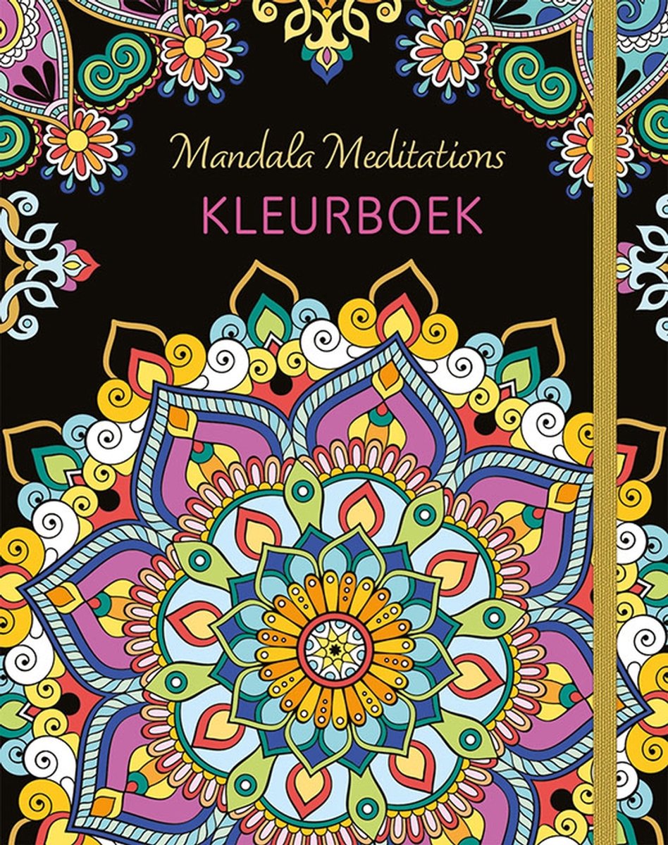 Deltas Mandala-Meditations-Malbuch