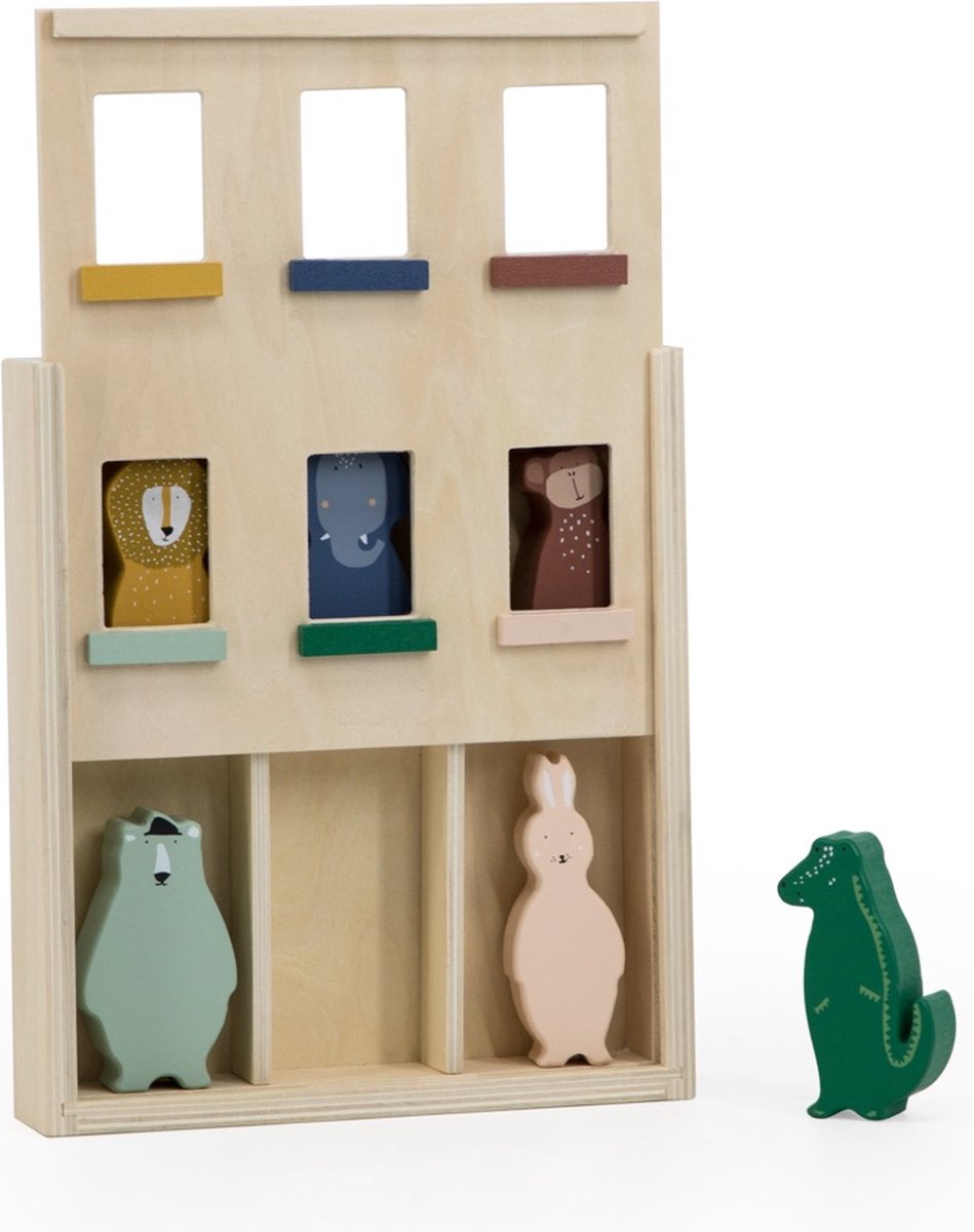 Trixie Tierwohnung aus Holz mit Tieren
