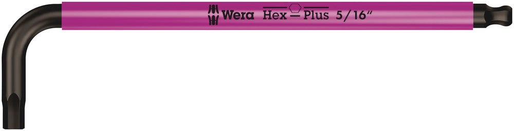 Wera 950 spkl L-Schlüssel mehrfarbig, Zollgrößen, 3 16 Zoll hellorange – 1 Stück(e) – 05022634001
