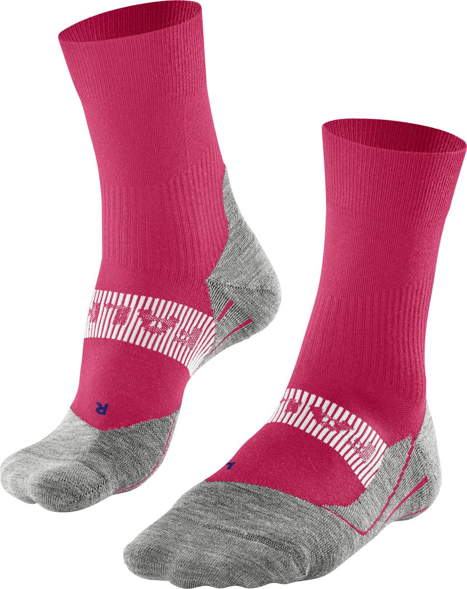 Falke ru4 Cool Anti-Blasen-Funktionsmaterial Laufsocken Damen Rot – Größe 35-36